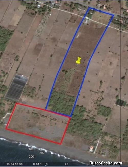 TERRENO EN VENTA SOBRE CARRETERA PRINCIPAL TAXISCO, SANTA ROSA