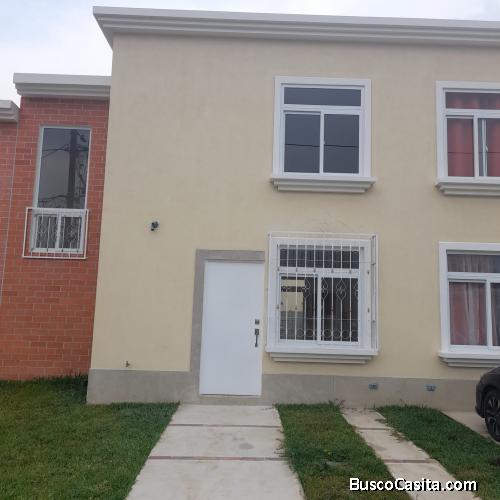 Alquilo casa por estrenar, en Hacienda Las Mercedes 2, Sa Jose Pinula