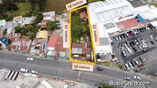 Terreno Comercial en Venta km 16.5 CES totalmente plano