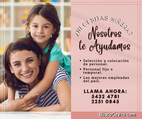 ¿Necesita contratar a una niñera para tus hijos?