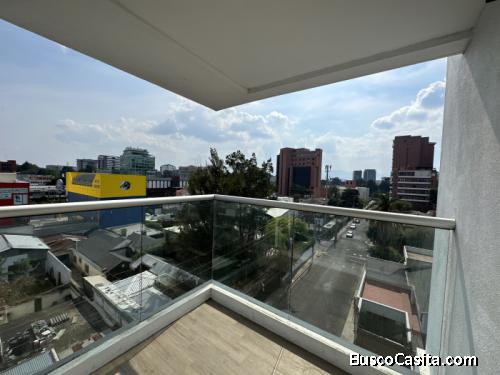 Apartamento en renta en zona 10, amoblado