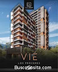 Apartamentos en construcción sobre Boulevard los Proceres