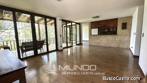 Mundo Inmobiliario renta apartamento tipo Townhouse en Vista Hermosa I, Zona 15.  El apartamento se 