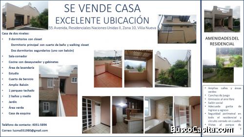 SE VENDE CASAEXCELENTE UBICACIÓN 