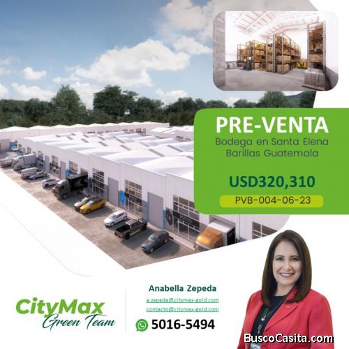 Bodega en Preventa en Santa Elena Barillas Guatemala