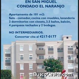Lindo Apartamento en Condado Naranjo zona 4 de Mixco, San Miguel torre III