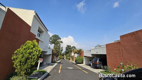 CASA EN RENTA CONDOMINIO CERCA DEL ENCINAL ZONA7 DE MIXCO