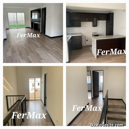 Se ALQUILA casa en San José Pinula.  3 dormitorios y Estudio 