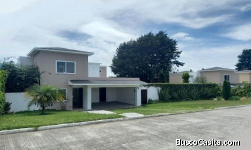 Casa Con Amplio Terreno Venta En Condominio Fraijanes; Idi: 129746