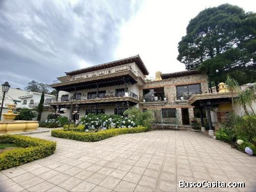 Casa Con Vista En Venta En Montebello Guatemala; Idi: 112534