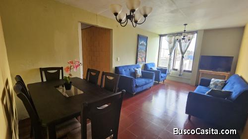 Rento apartamento amoblado Cond Juan Pablo Z6 de Mixco