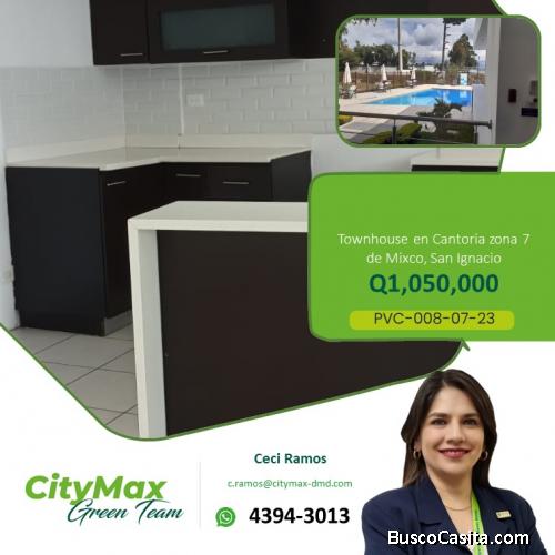 Linda casa en Venta dentro de Residencial, ubicada en zona 7 de Mixco Col. San Ignacio