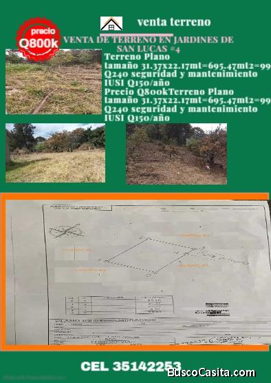  VENTA DE TERRENO EN JARDINES DE SAN LUCAS #4