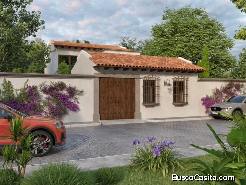 CASA RESIDENCIAL NUEVA CERCA DE ANTIGUA LOS FRANCISCANOS.