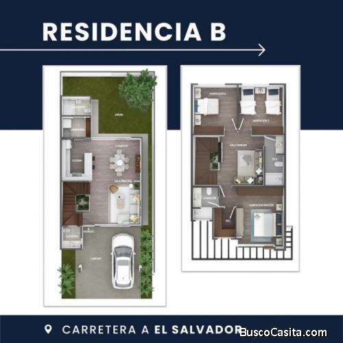 Casa En Venta Carretera A El Salvador; Idi: 125247