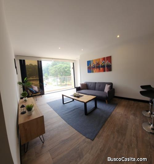 Apartamento Semi-Amueblado En Zona 16; Idi: 135226