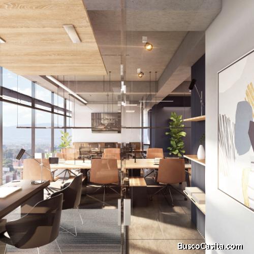 Oficina En Renta A Estrenar En La Zona 10 Los Proceres; Idi: 134663