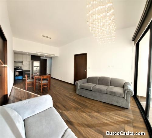 Lindo Apartamento Semi Amueblado En Zona 10; Idi: 120907