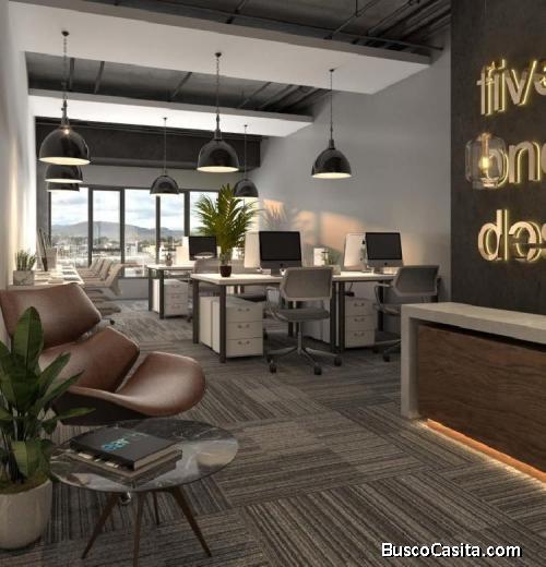 Oficina En Venta Cuatro Grados Norte En Zona 4; Idi: 113002