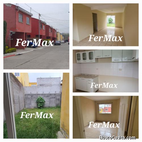 Se ALQUILA casa en San José Pinula.  3 dormitorios y Estudio 