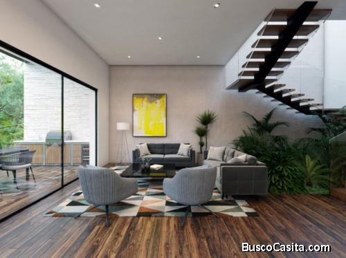 Venta De Casa Moderna En Condominio En Muxbal; Idi: 136317