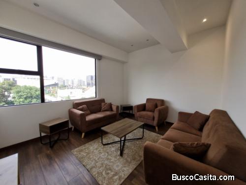 Apartamento Amoblado En Renta En Zona 10; Idi: 135896