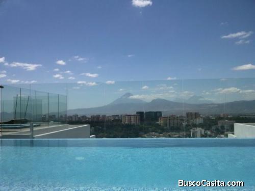 ATRIUM ZONA 10 APARTAMENTO EN RENTA CON O SIN MUEBLES