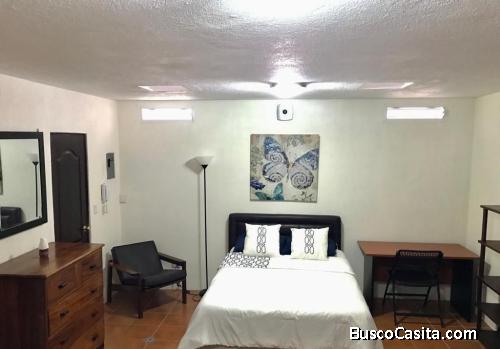 Apartamento Amueblado De Una Habitación Colonia Bran Z3; Idi: 136853