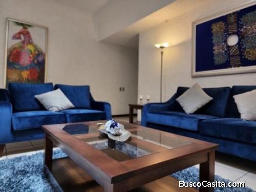 Apartamento Amueblado Y Amplio En Renta Zona 14 Ciudad; Idi: 79148