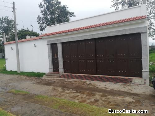 Casa recién construida 