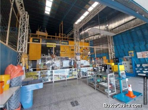 Local comercial y bodega en renta sobre la interamericana frente a los puentes de San Cristobal
