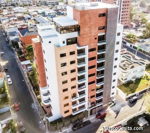 Apartamento amueblado zona 10 Edificio Vivalt