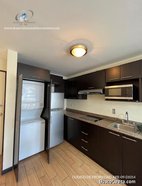  En alquiler  Apartamento totalmente amueblado, sobre avenida la Reforma zona 9.