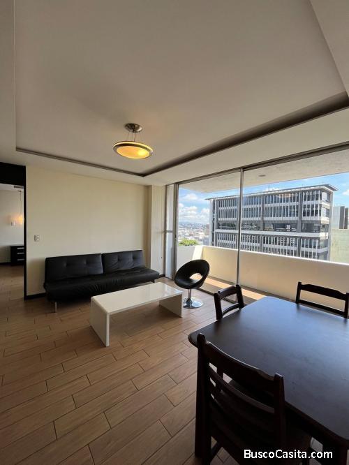 APARTAMENTO AMOBLADO EN RENTA EN ZONA 9 MUNDO INMOBILIARIO