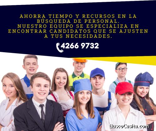 ¿SIN PERSONAL CALIFICADO? COMUNICATE CON NOSOTROS