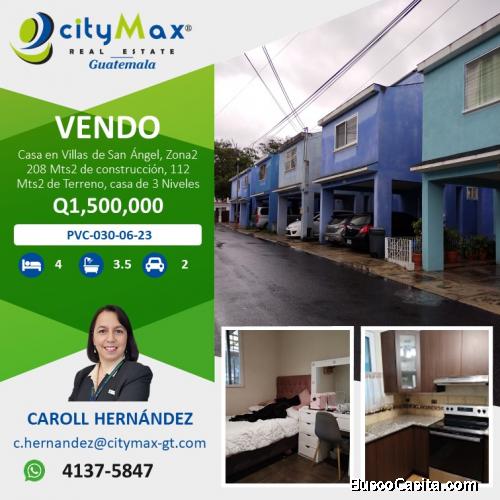Casa en Venta en Villas de San Angel Zona 2 con 3 niveles