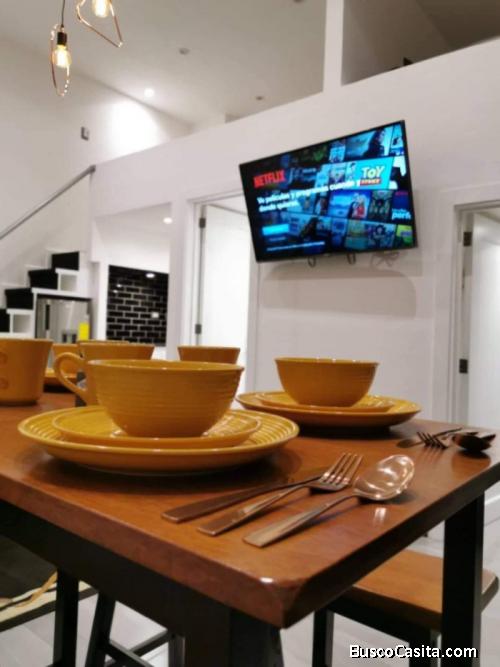 Rento Apartamento Tipo Loft En Edificio Adamant; Idi: 131350