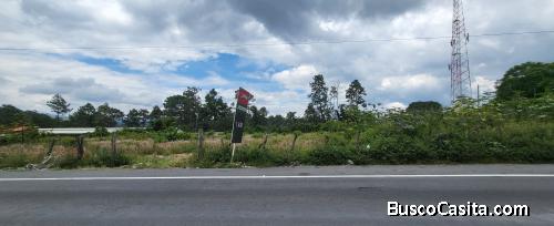 Renta Terreno Plano sobre Car Libramiento Chimaltenango