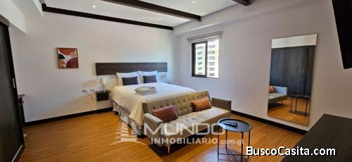 APARTAMENTO AMOBLADO EN RENTA ZONA 10