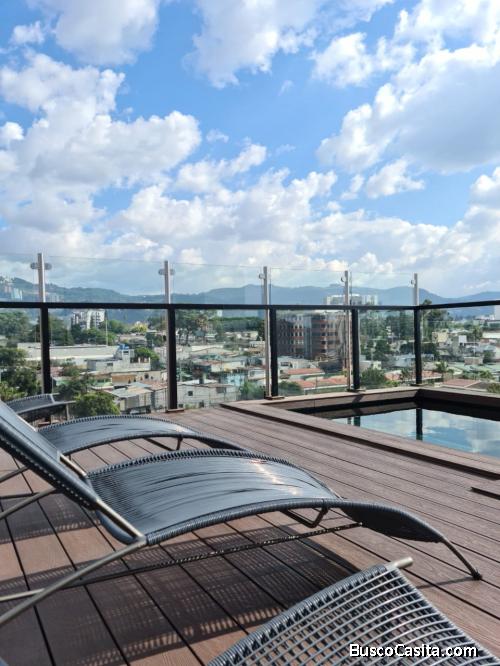 LOFT EN RENTA  VENTA EDIFICIO ZONA 14 LA VILLA 