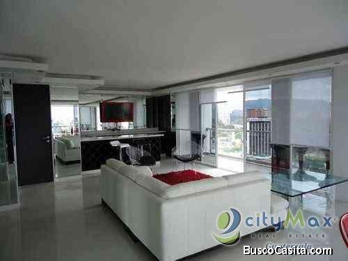 Penthouse Amueblado  En Renta Zona 10; Idi: 56448