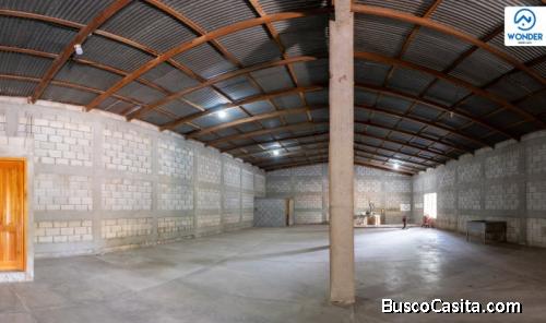 Bodega En Renta Y Terreno En Venta En Salamá En Carrete; Idi: 116838