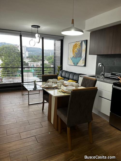 APARTAMENTO AMOBLADO EN RENTA EN ZONA 14  MUNDO INMOBILIARIO