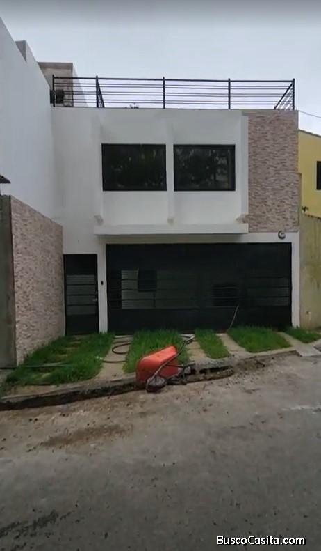 CASA NUEVA PARA ESTRENAR EN RESIDENCIAL LOS ANGELES, ZONA 2 DE MIXCO (AL INICIAR LA ROOSEVELT – ANTE