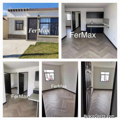 Alquilo casa en San José Pinula.  Q2,500.00 inc. Mantenimiento 