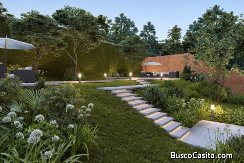 Venta Apartamento Con Jardín En La Zona 10 Guatemala; Idi: 124427