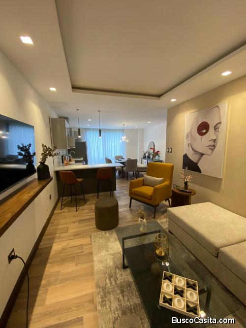 Apartamento de 2 habitaciones en renta en Kanajuyú zona 16