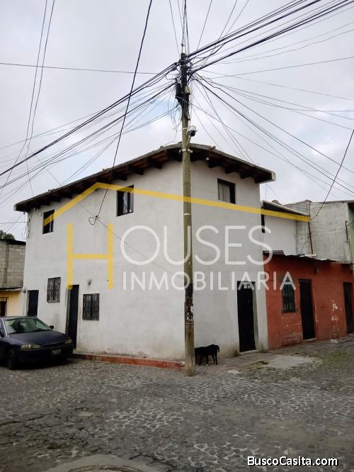 Vendo Casa de esquina en San Gaspar Vivar, Antigua Guatemala.