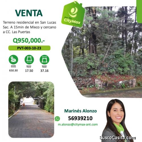 Terreno en Venta en el Ensueño San Lucas Sac