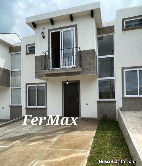 Alquilo casa NUEVA en San José Pinula. 